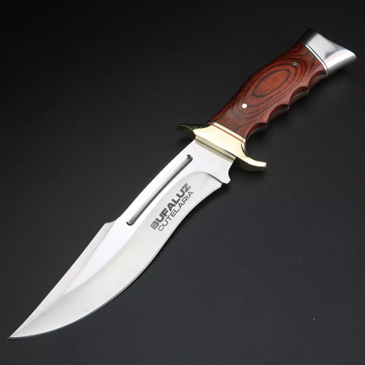 Artisan Blader Knife with Leather Sheath [Hand Forged]