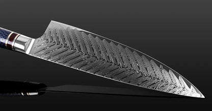 Ocean 8 Damascus Steel Knife