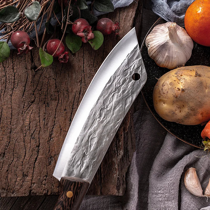 Artisan Forged Ashes Knife - Handcrafted Excellence