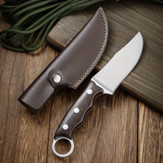 Artisan Barbecue Knife - Hand Forged with Protective Sheath