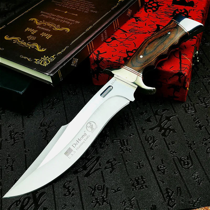Artisan Blader Knife with Leather Sheath [Hand Forged]