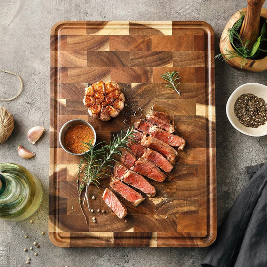 Authentic Acacia Wood Cutting Board