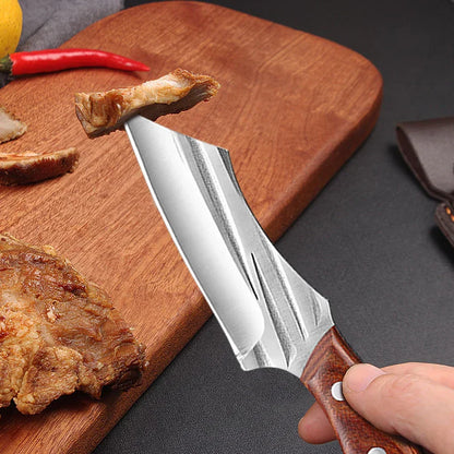 Artisan Glaze Knife - Hand Forged with Protective Sheath