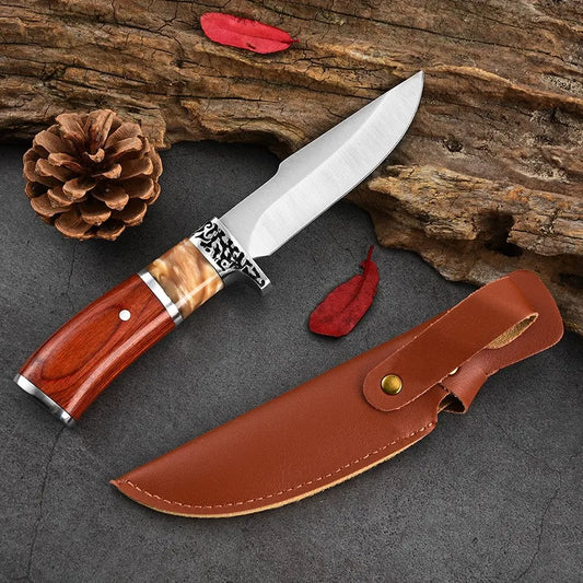 Handcrafted Texas Knife - Forged by Hand with Sheath