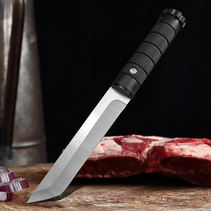 Artisan Chili Knife - Hand Forged with Custom Sheath