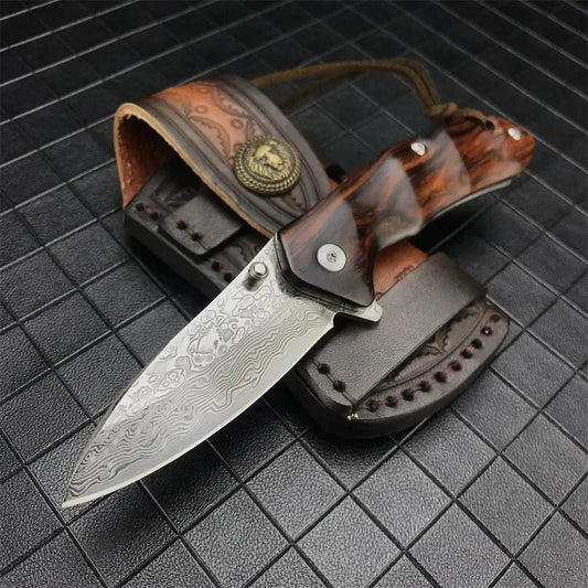 Handcrafted Damascus Steel Knife