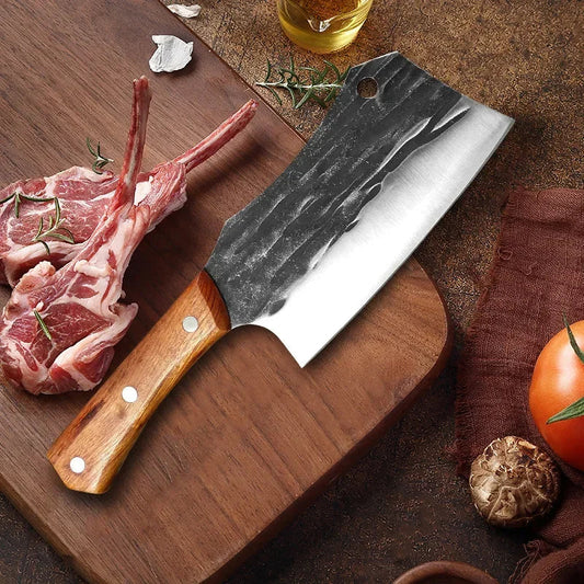 Artisan Carp Knife - Hand Forged with Custom Sheath