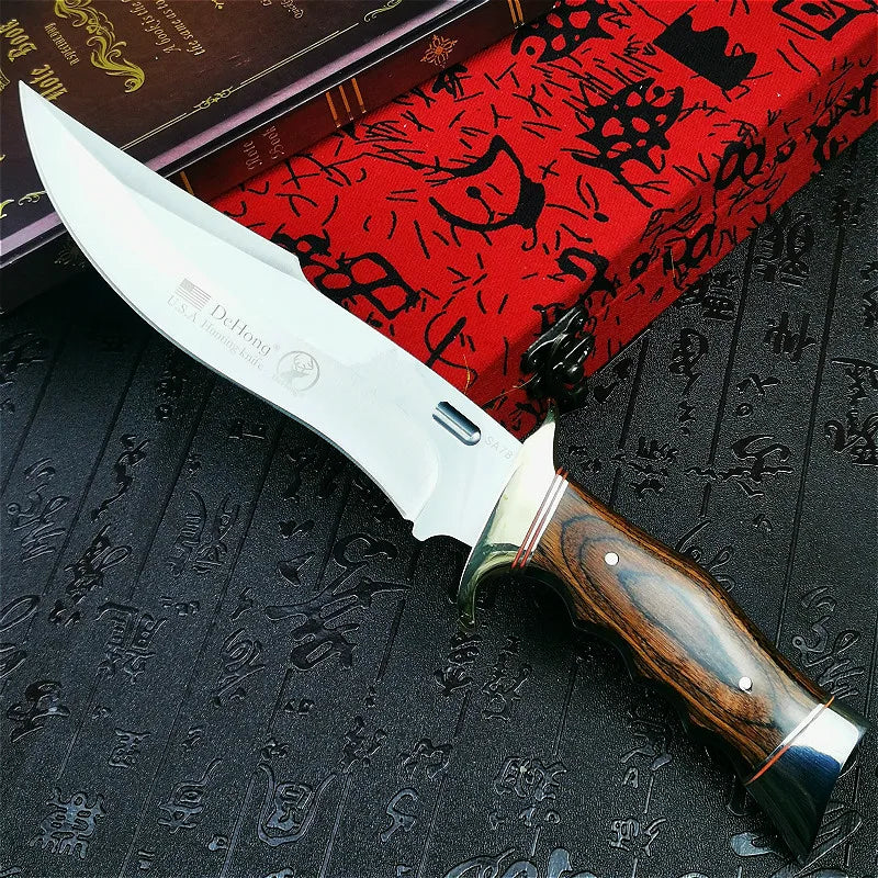 Artisan Blader Knife with Leather Sheath [Hand Forged]