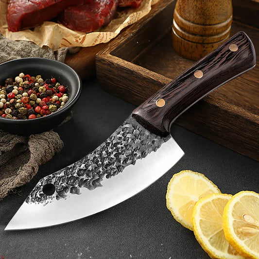 Artisan Curved Knife - Hand Forged