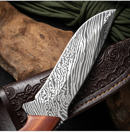 Artisan Farm Knife - Hand Forged with Custom Sheath