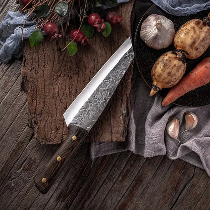 Set of 3 Handcrafted Fire Knives - Hand Forged with Sheaths