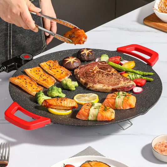 Stone-Coated Non-Stick Electric Grill