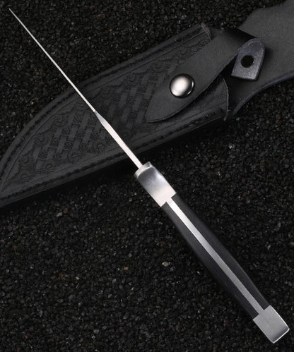 Artisan Match Knife - Hand Forged with Custom Sheath