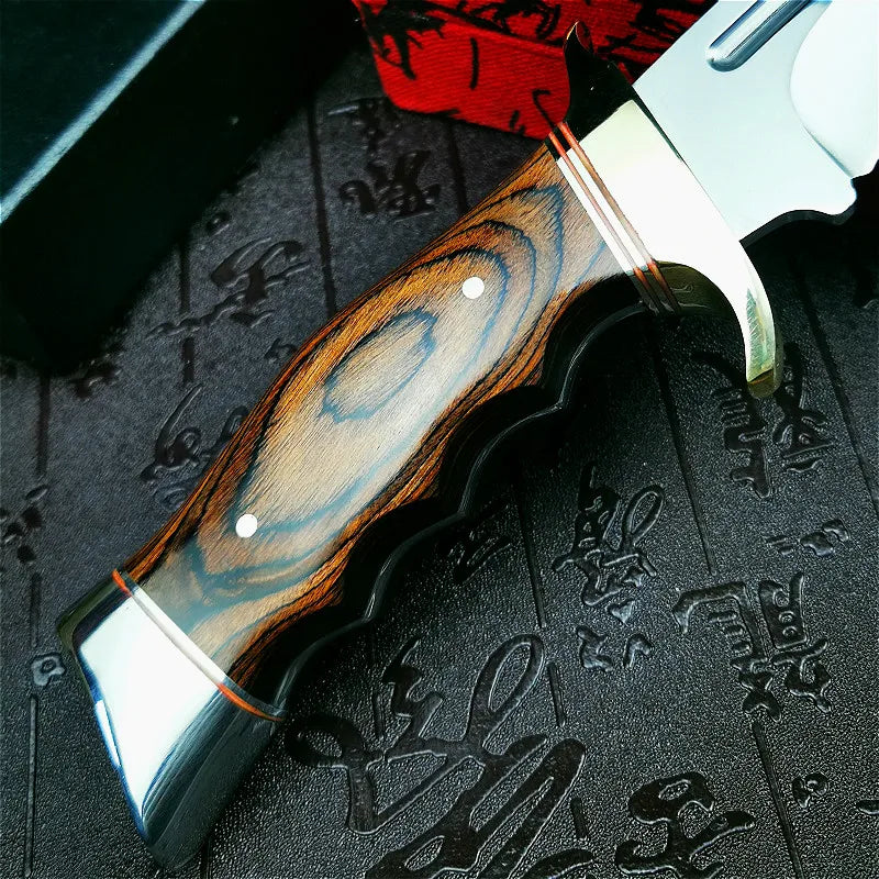 Artisan Blader Knife with Leather Sheath [Hand Forged]