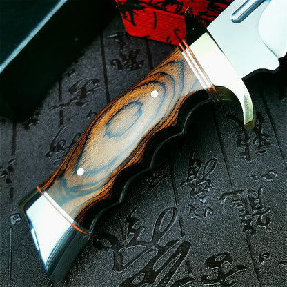 Artisan Blader Knife with Leather Sheath [Hand Forged]