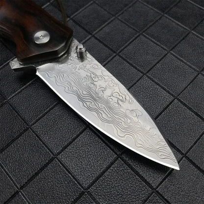 Handcrafted Damascus Steel Knife
