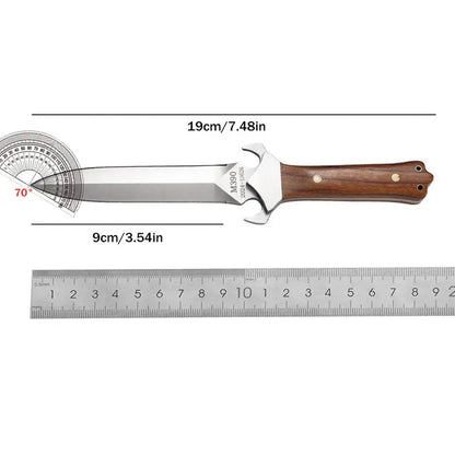 Artisan Forged Sword with Custom Sheath