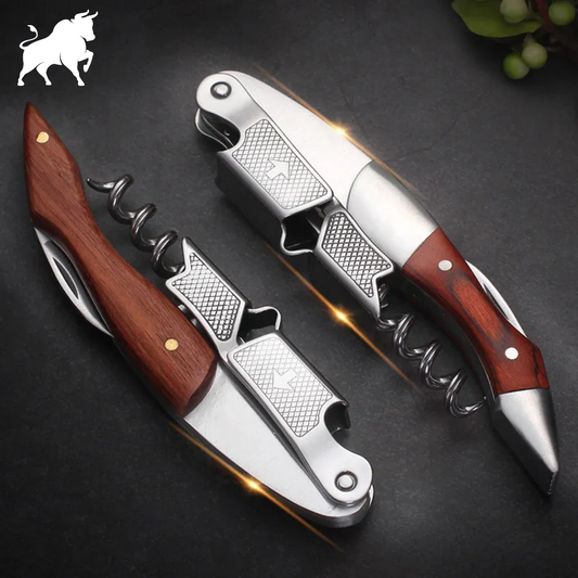 Premium Wooden Handle Corkscrew