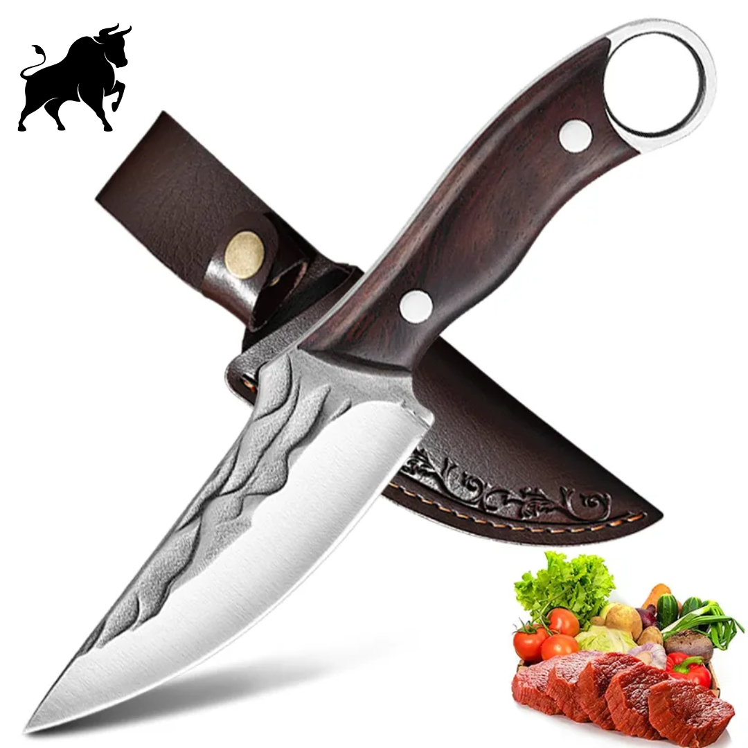 Set of 2 Handcrafted Sharp Knives - Buy 1, Get 2 [Hand Forged]