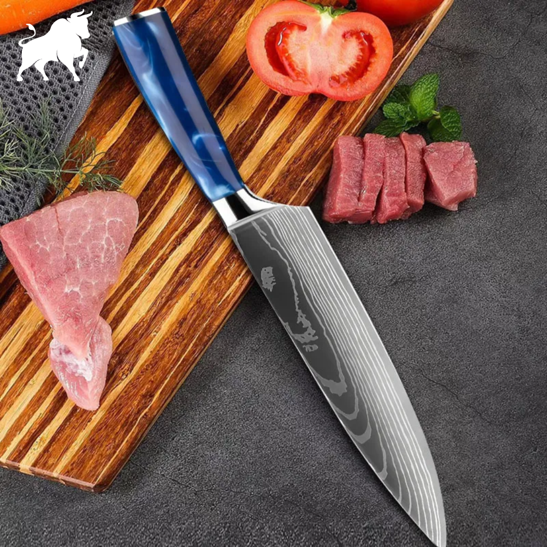 Damascus Steel Finish Chef's Knife