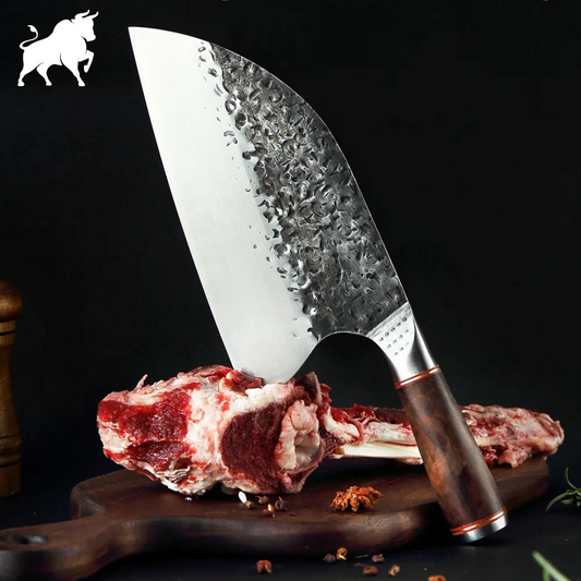 Brutus Artisan Knife - Hand Forged Excellence