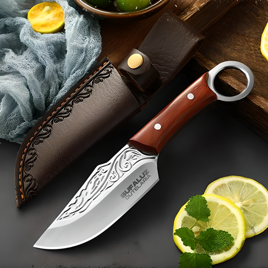 Artisan Fire Knife - Hand Forged