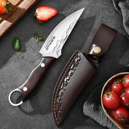 Set of 2 Handcrafted Angus Knives - Purchase 1, Receive 2 [Hand Forged]